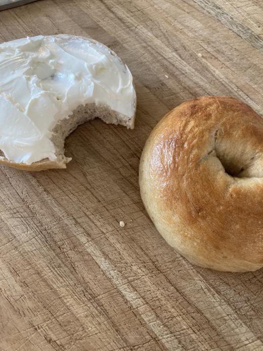 Bagels with Cream Cheese